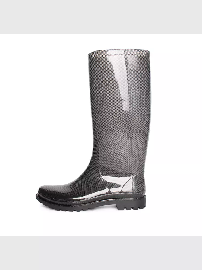 Женская резиновая обувь : зелёные, Деми - 00