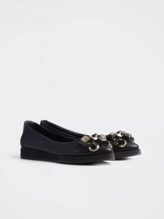 Female shoes Respect: black, Summer - 01