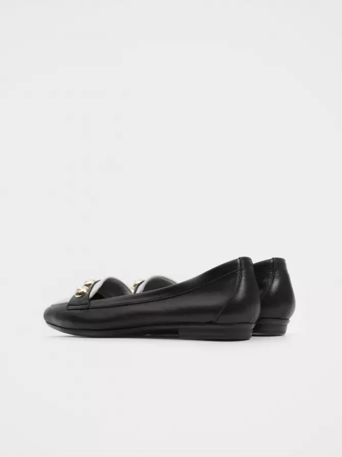 Female shoes Respect: black, Summer - 03