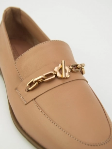 Women's loafers Respect:  beige, Year - 02