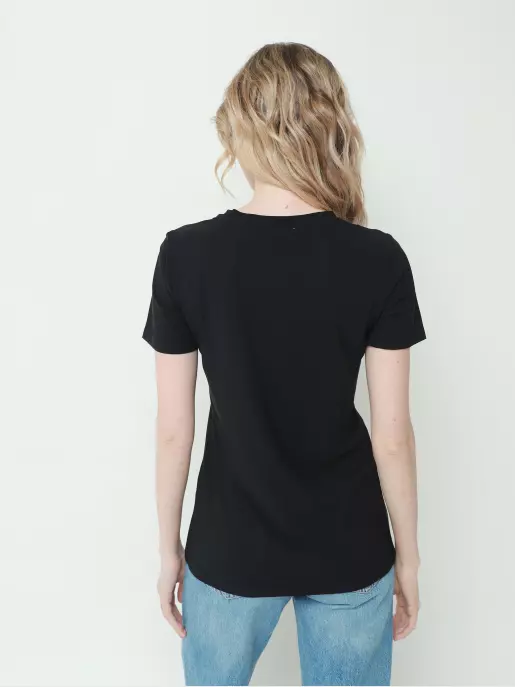 Жіноча футболка URBAN TRACE: чорний, Всесезон - 04