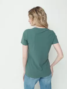 Женская футболка URBAN TRACE:  зеленый, Всесезон - 02