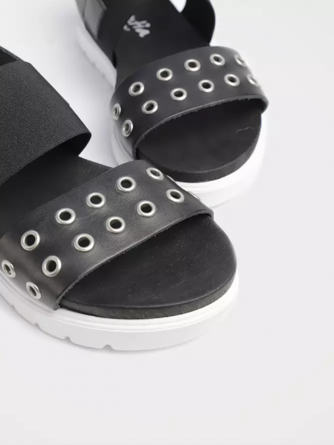 Women's sandals : black, Summer - 02