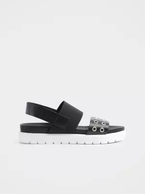 Women's sandals :  black, Summer - 01
