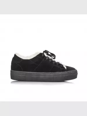 Female shoes Respect:  black, Winter - 01