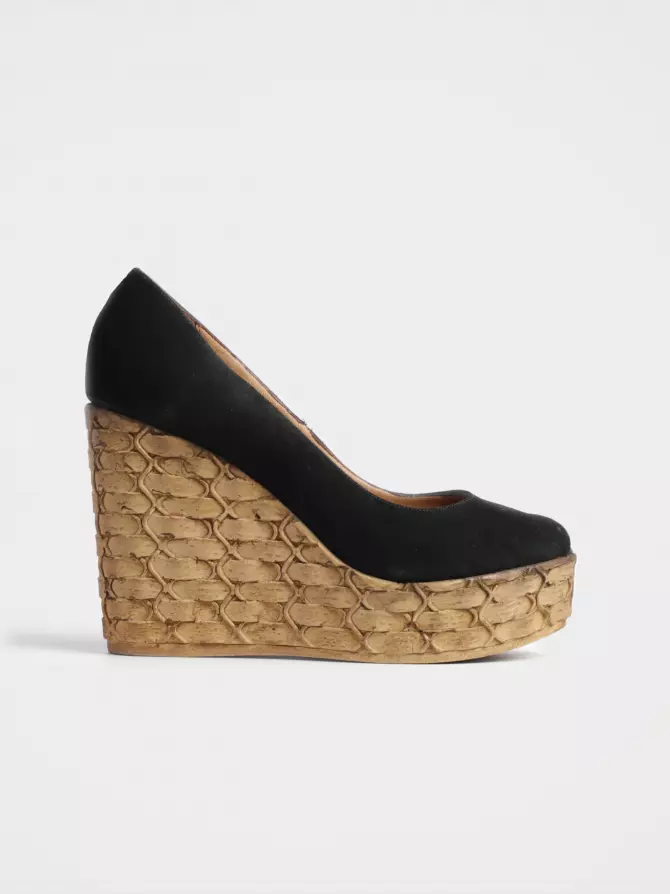 Female sandals : black, Summer - 00