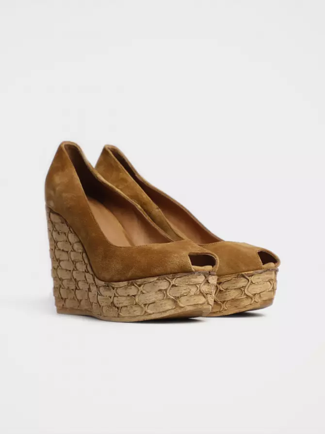 Female sandals : brown, Summer - 01
