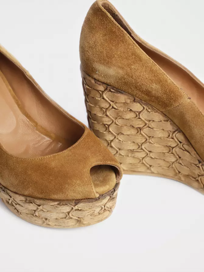 Female sandals : brown, Summer - 02