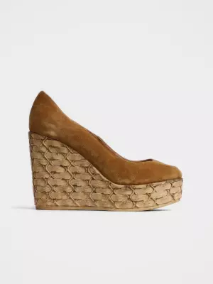 Female sandals :  brown, Summer - 01