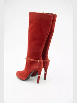 Female high boots Respect:  red, Demі - 02