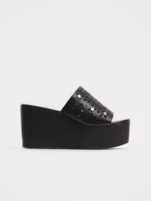 Female shoes :  black, Summer - 01
