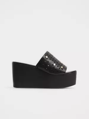Female shoes :  black, Summer - 01