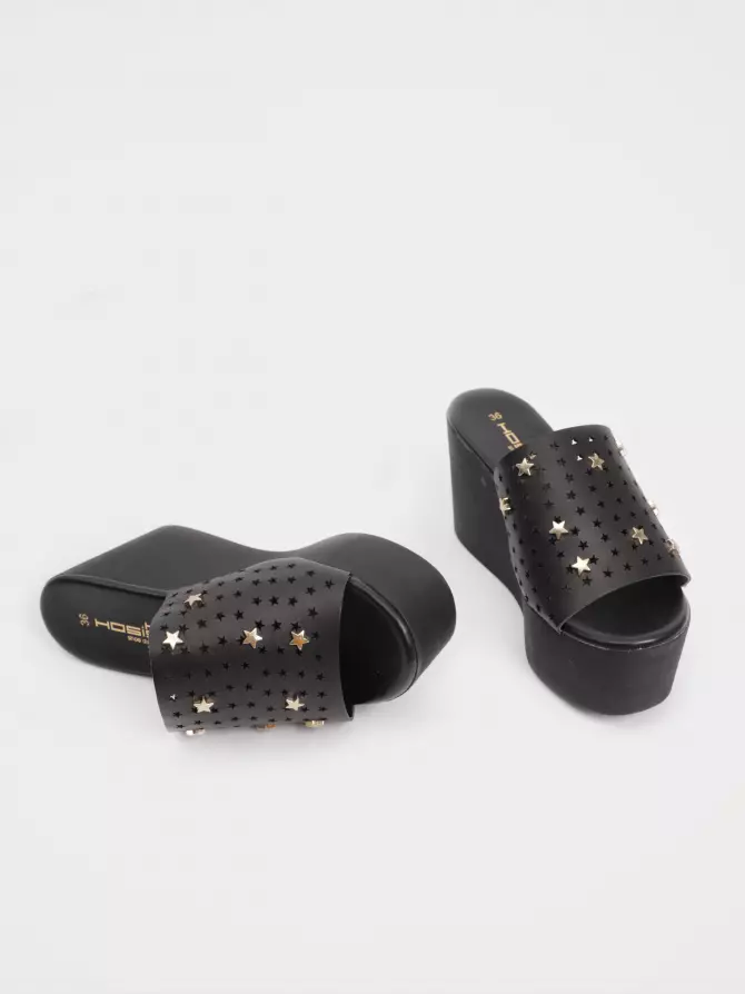 Female shoes : black, Summer - 04