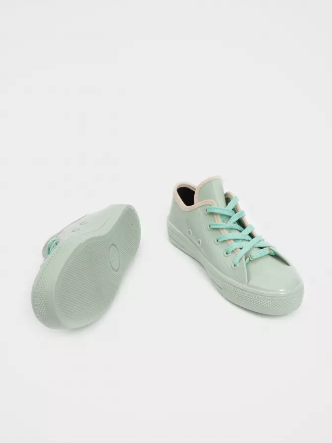 Female sneakers : green, Summer - 09