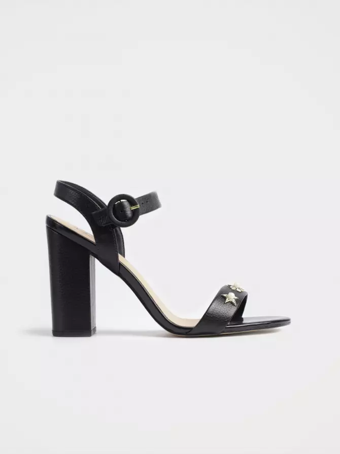 Women's sandals Respect: black, Summer - 00