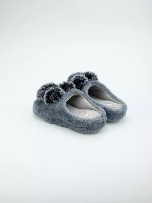 Чоловіче та жіноче домашнє взуття GEMELLI: серый, Зима - 06