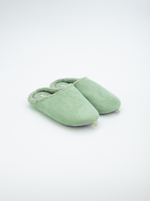 Чоловіче та жіноче домашнє взуття GEMELLI: зелений, Зима - 05