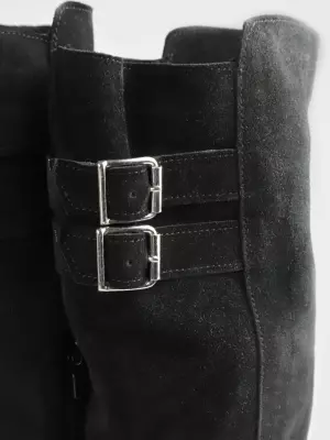 Жіночі чоботи :  чорний, Демі - 02