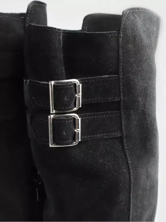 Female high boots : black, Demі - 02