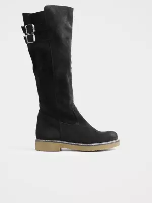 Жіночі чоботи :  чорний, Демі - 01