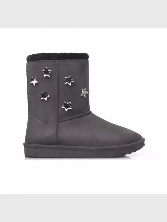 Женские ботинки : чёрный, Зима - 00