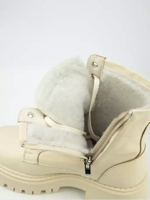 Жіночі черевики URBAN TRACE: бежевий, Зима - 04