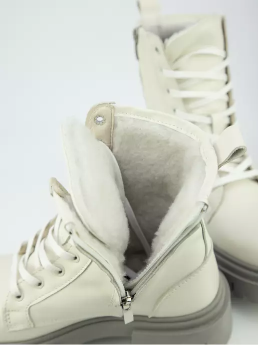 Жіночі черевики URBAN TRACE: білий, Зима - 04