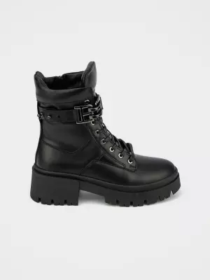 Female boots URBAN TRACE:  black, Winter - 01