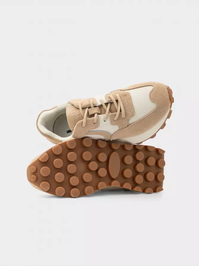 Female sneakers URBAN TRACE: beige, Year - 04