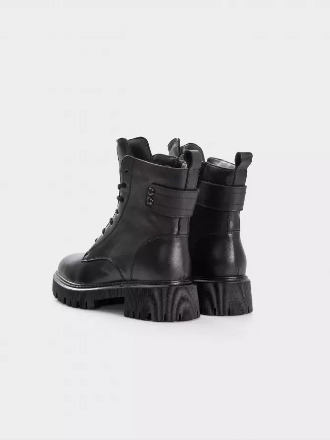 Female boots URBAN TRACE: black, Winter - 03