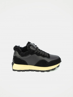 Female sneakers URBAN TRACE:  black, Winter - 01
