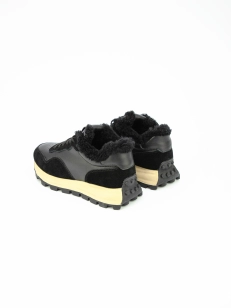 Female sneakers URBAN TRACE:  black, Winter - 02