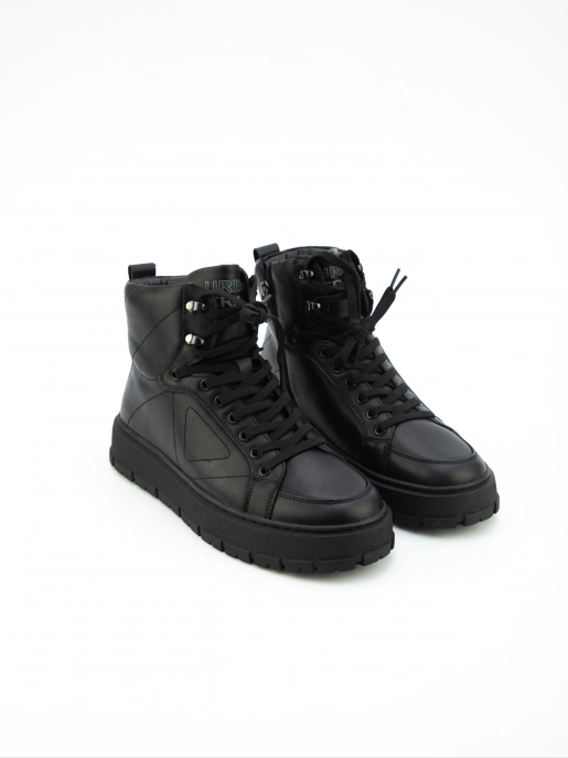 Male boots URBAN TRACE: black, Winter - 01