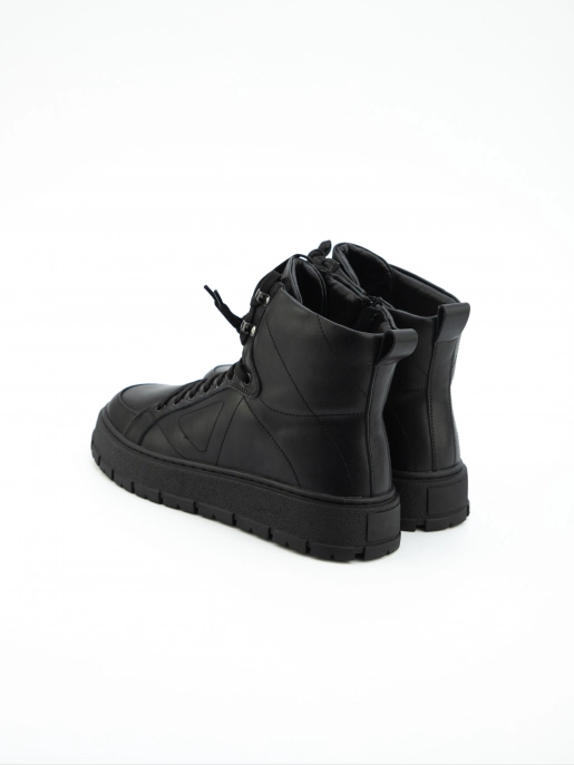 Male boots URBAN TRACE: black, Winter - 02