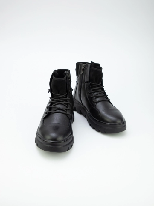 Male boots URBAN TRACE: black, Winter - 03
