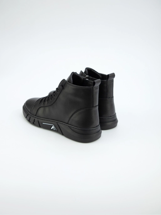 Male boots URBAN TRACE: black, Winter - 02