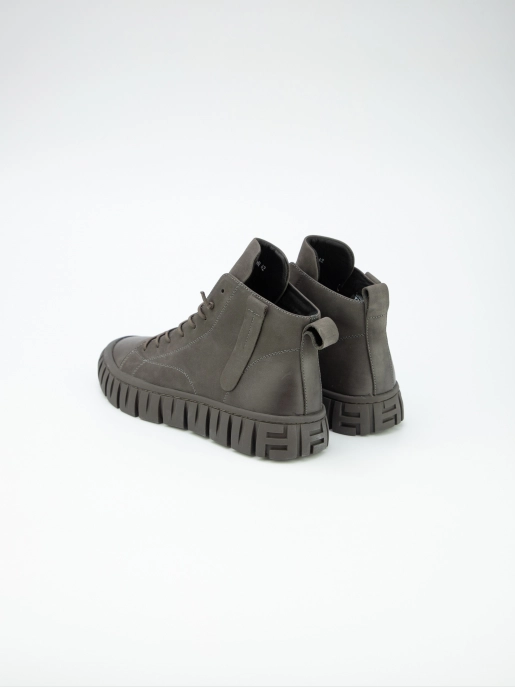 Male boots URBAN TRACE: grey, Winter - 02