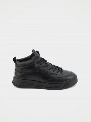 Male boots URBAN TRACE:  black, Winter - 01