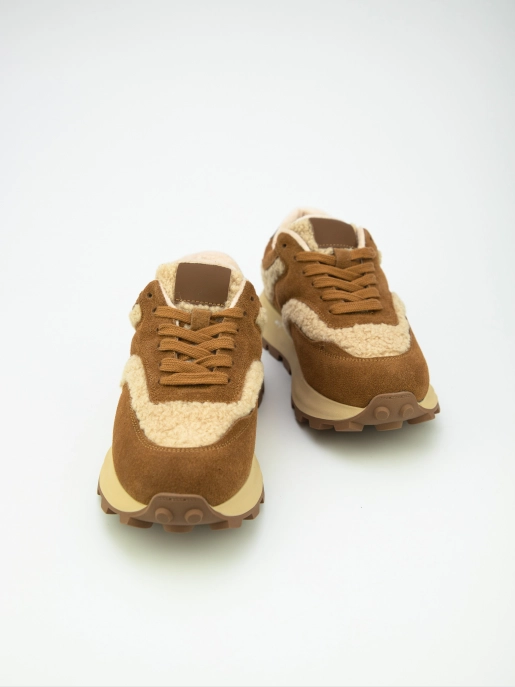 Female sneakers URBAN TRACE: beige, Demі - 04