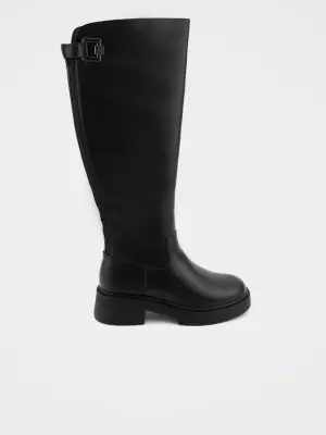 Female high boots URBAN TRACE:  black, Winter - 01