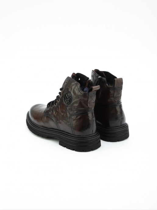 Мужские ботинки URBAN TRACE: коричневый, Зима - 02