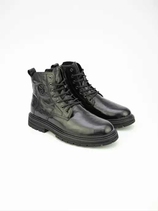 Мужские ботинки URBAN TRACE: чёрный, Зима - 01