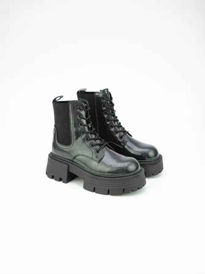 Female boots URBAN TRACE: grey, Demі - 01