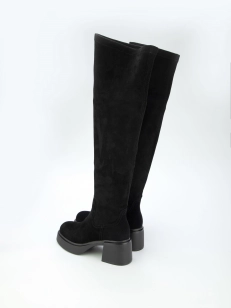 Female over knee boots URBAN TRACE:  black, Winter - 02