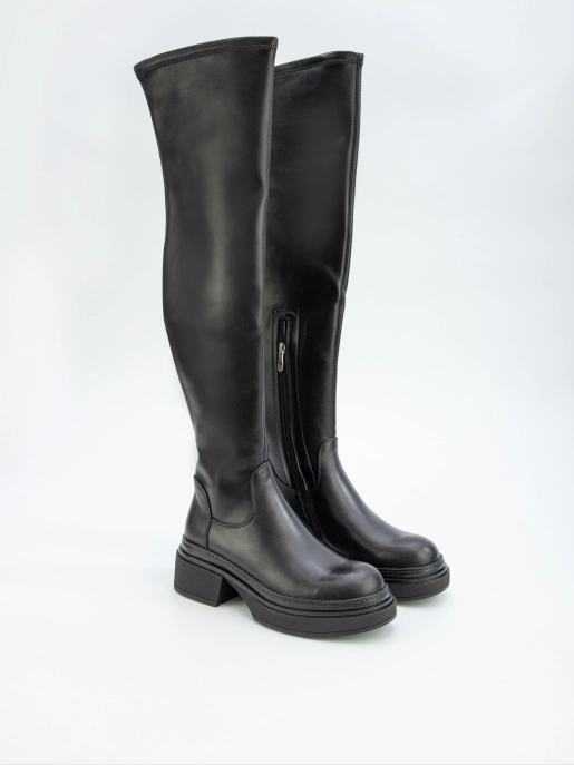 Female over knee boots URBAN TRACE: black, Demі - 01