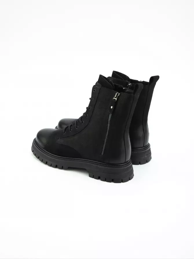 Male boots URBAN TRACE: black, Winter - 02