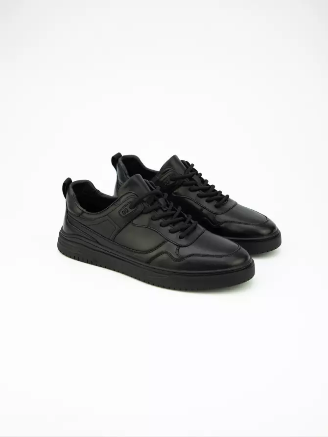 Men's Sneakers URBAN TRACE: black, Winter - 01