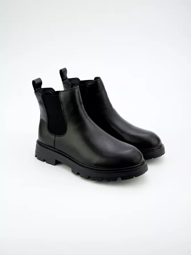 Male boots URBAN TRACE: black, Demі - 01