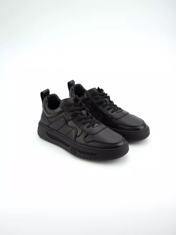 Men's Sneakers URBAN TRACE: black, Demі - 01