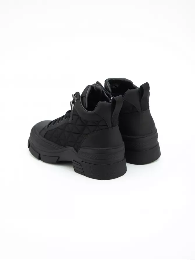 Female boots URBAN TRACE: black, Winter - 03